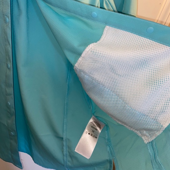 Columbia PFG Light Blue Women’s T-Shirt L -SOLD - Picture 5 of 13